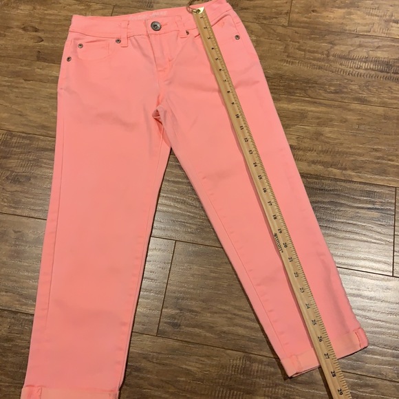 Neon justice jeans capris - Picture 4 of 8
